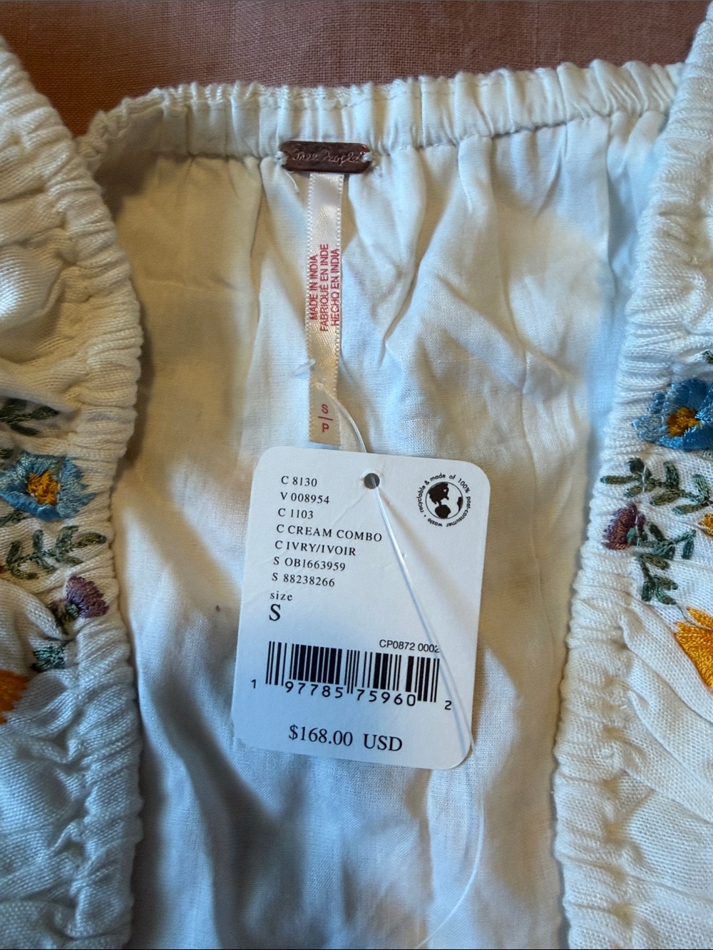 Free people Wildflower Embroidered Mini Dress - Picture 3 of 5